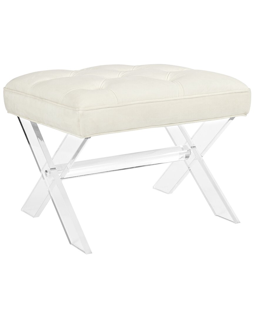 Modway Swift Bench In White