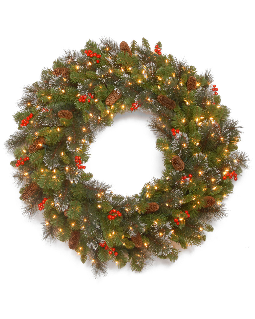 National Tree Company 36in Crestwood Spruce Wreath
