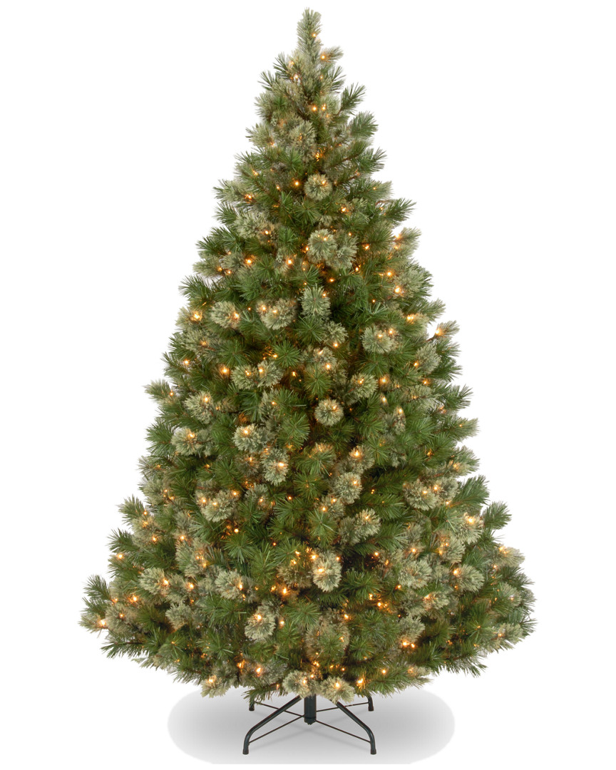 National Tree Company 7.5ft Wispy Willow Grande Medium Hinged Tree With 750 Lights