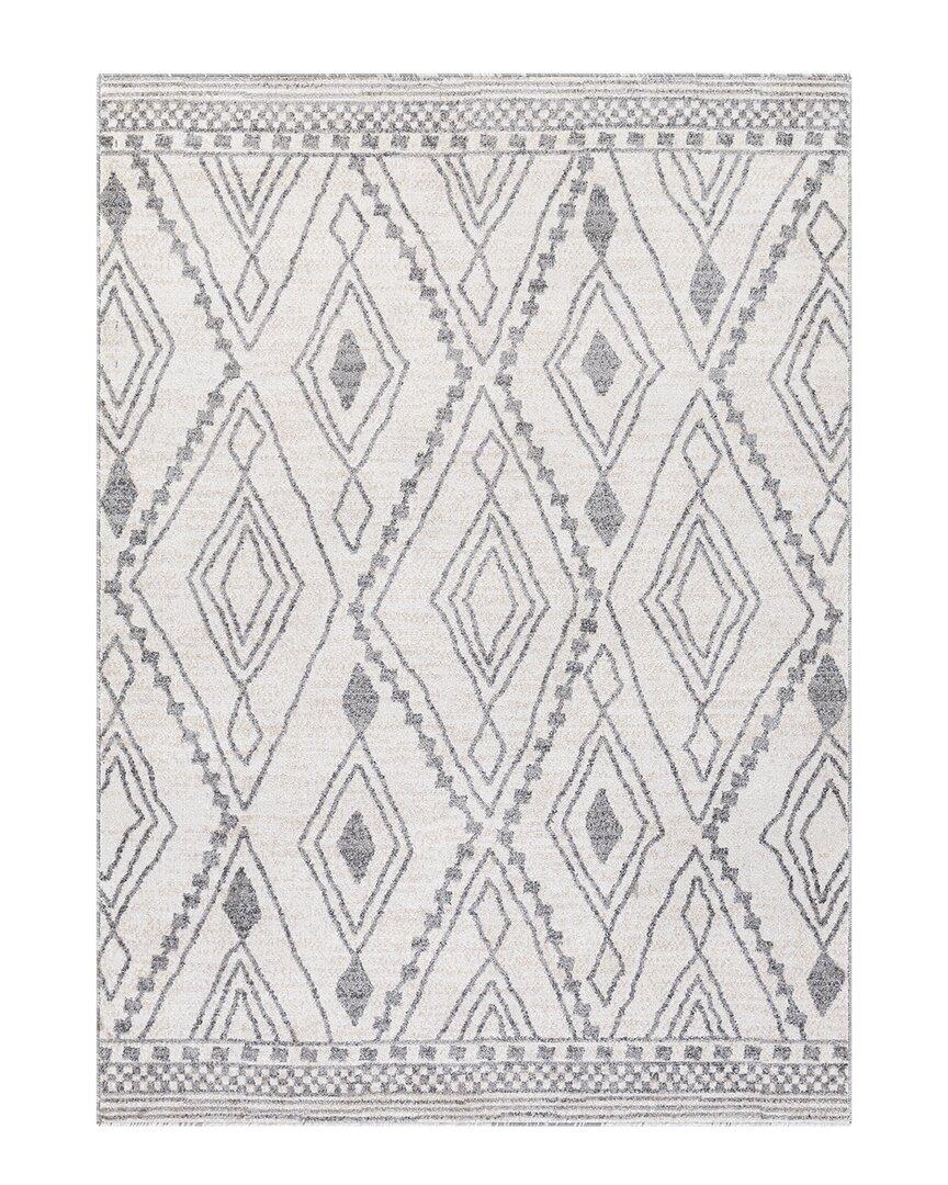 Surya Positano Global Rug In Charcoal