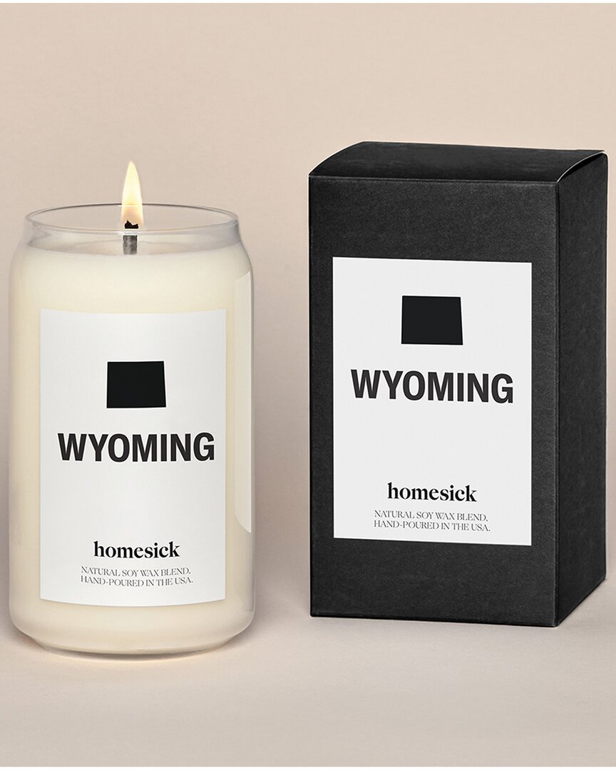 Shop Homesick Wyoming Candle In White