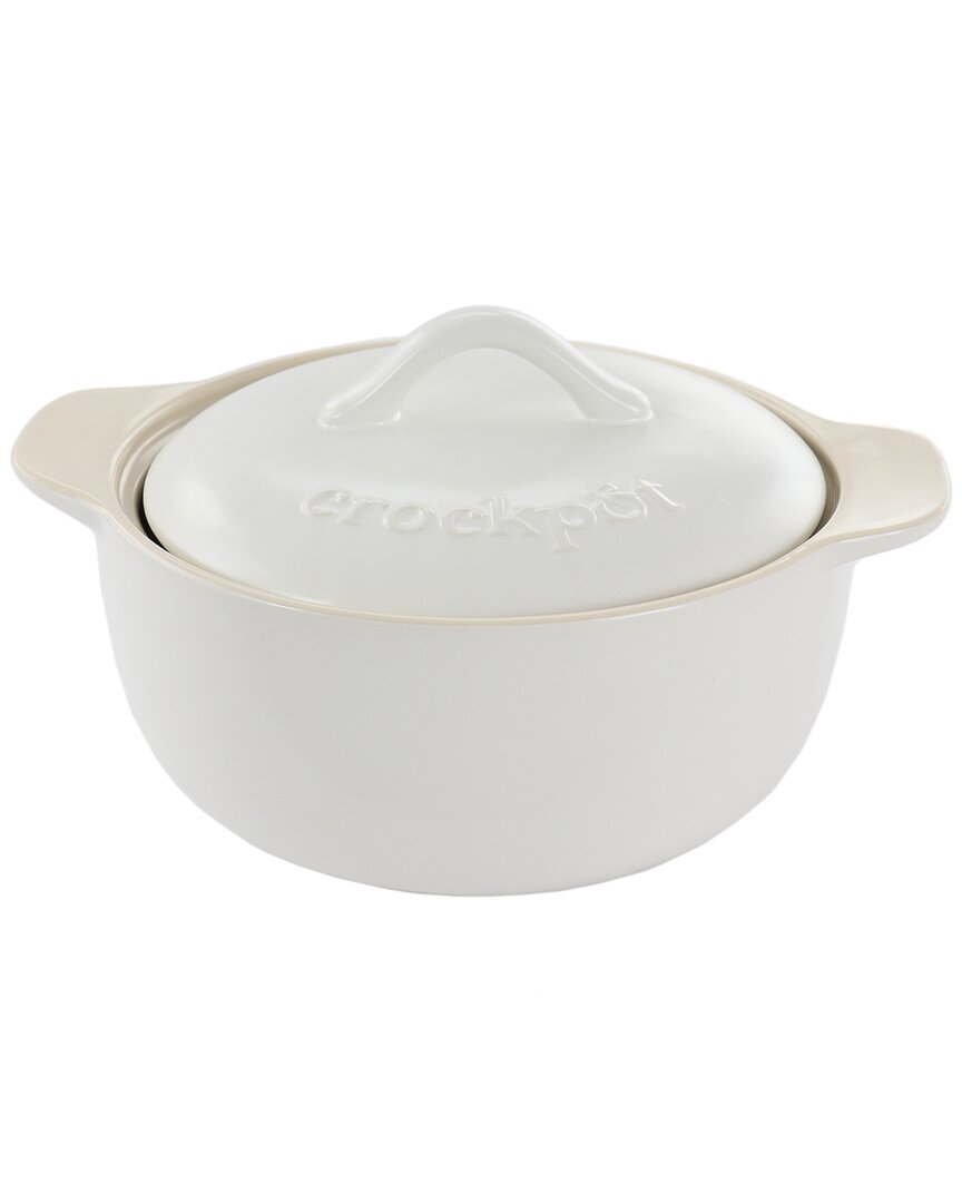 Shop Crock-pot Artisan 2.3qt Round Stoneware Casserole With Lid