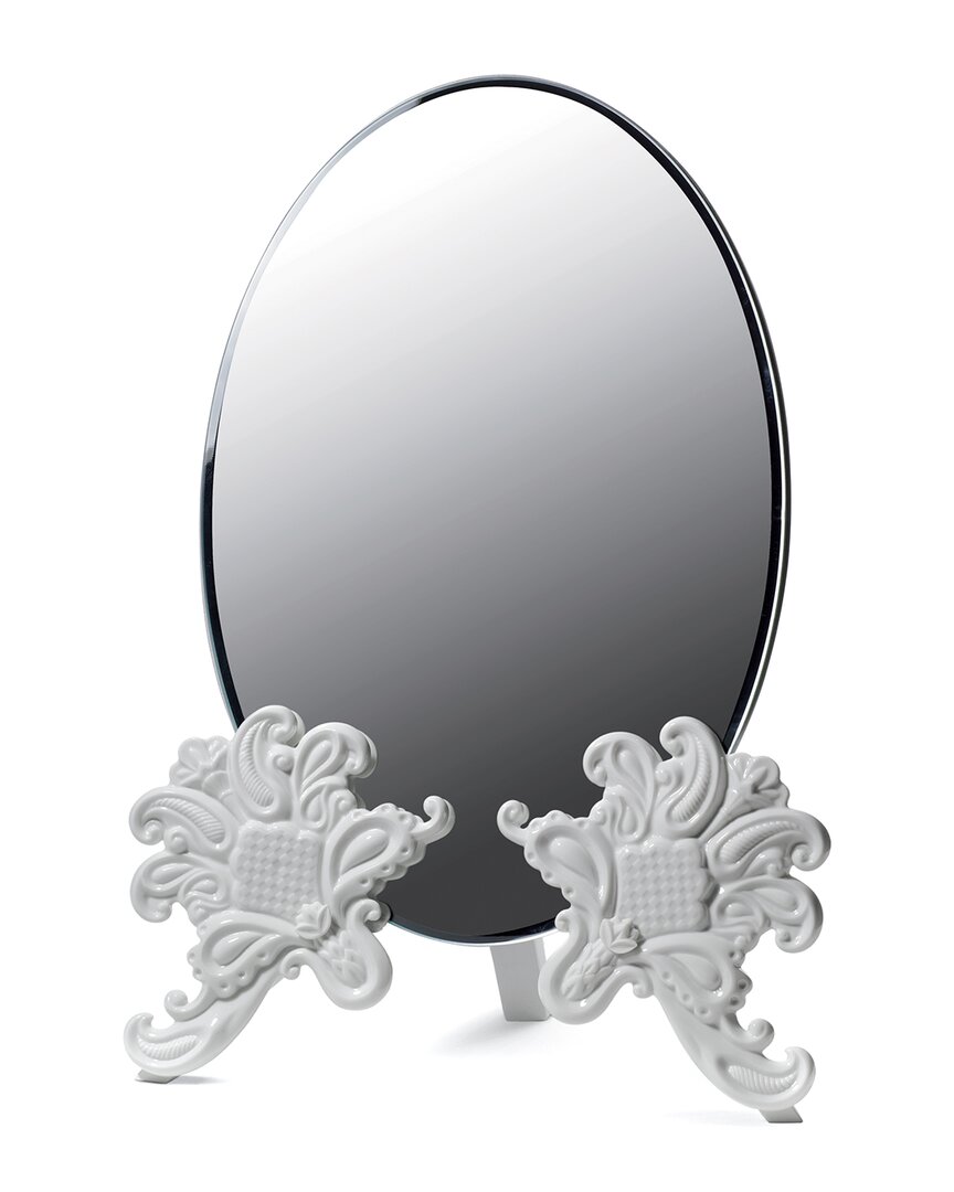 Lladrò Vanity Mirror In White