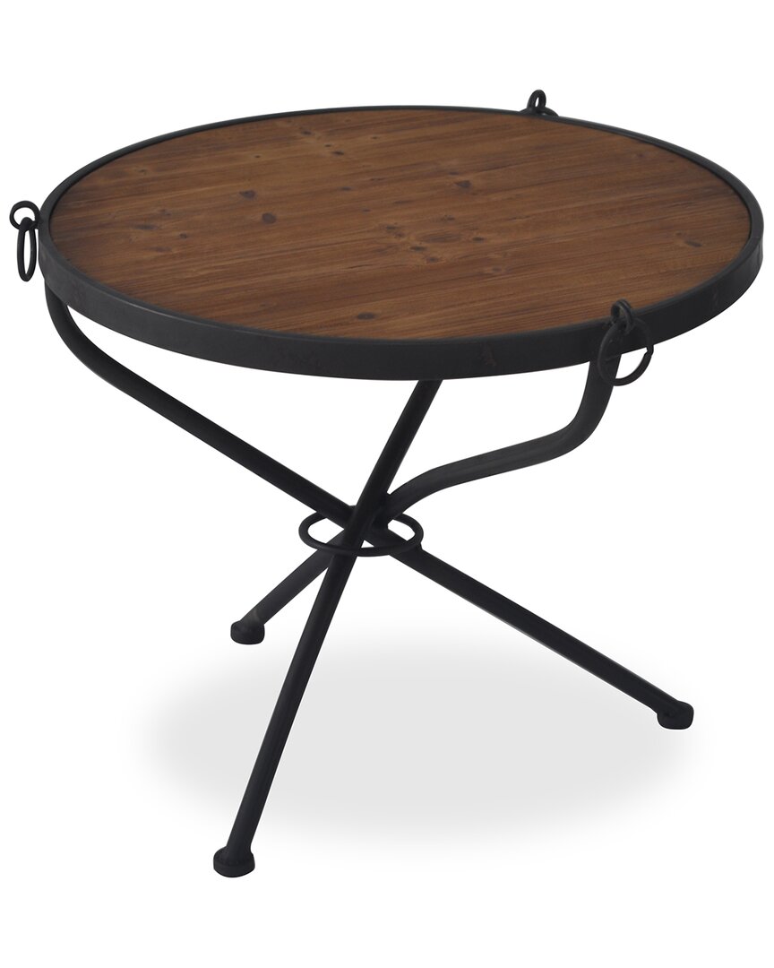 Shatana Home Robin Side Table In Brown