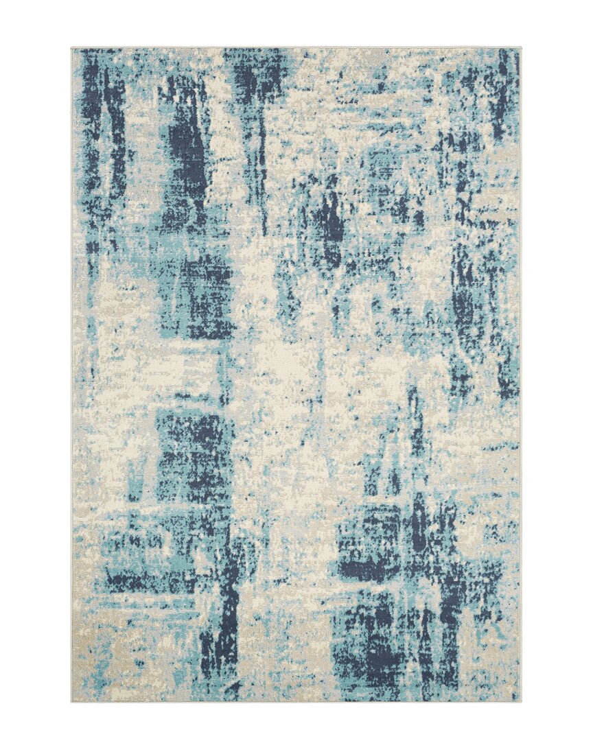 Surya City Light Contemporary Rug In Navy