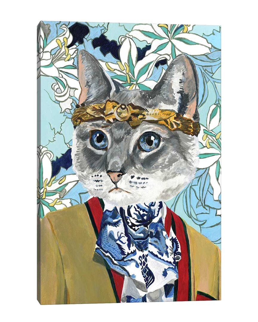 Icanvas Gucci Cat Wall Art By Heather Perry In Multi