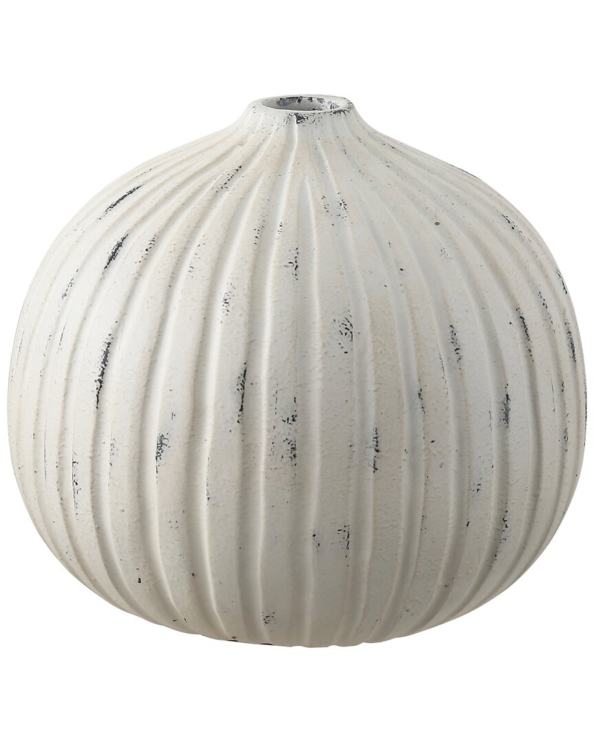 Safavieh Nisi 8in Round Resin Vase