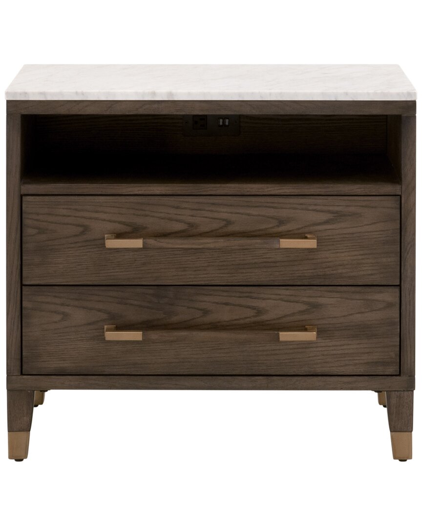 Essentials For Living Cambria 2-drawer Nightstand In Brown