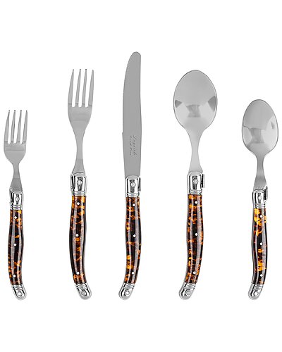 French Home Laguiole Connoisseur 20pc 18/10 Flatware Set