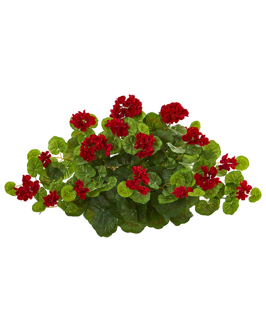 NEARLY NATURAL NEARLY NATURAL GERANIUM ARTIFICIAL LEDGE PLANT 