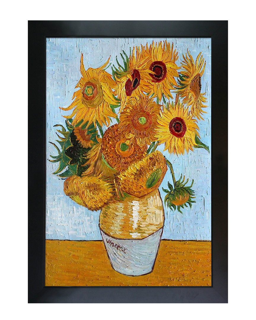 Museum Masters Sunflowers By Vincent Van Gogh Oil Reproduction