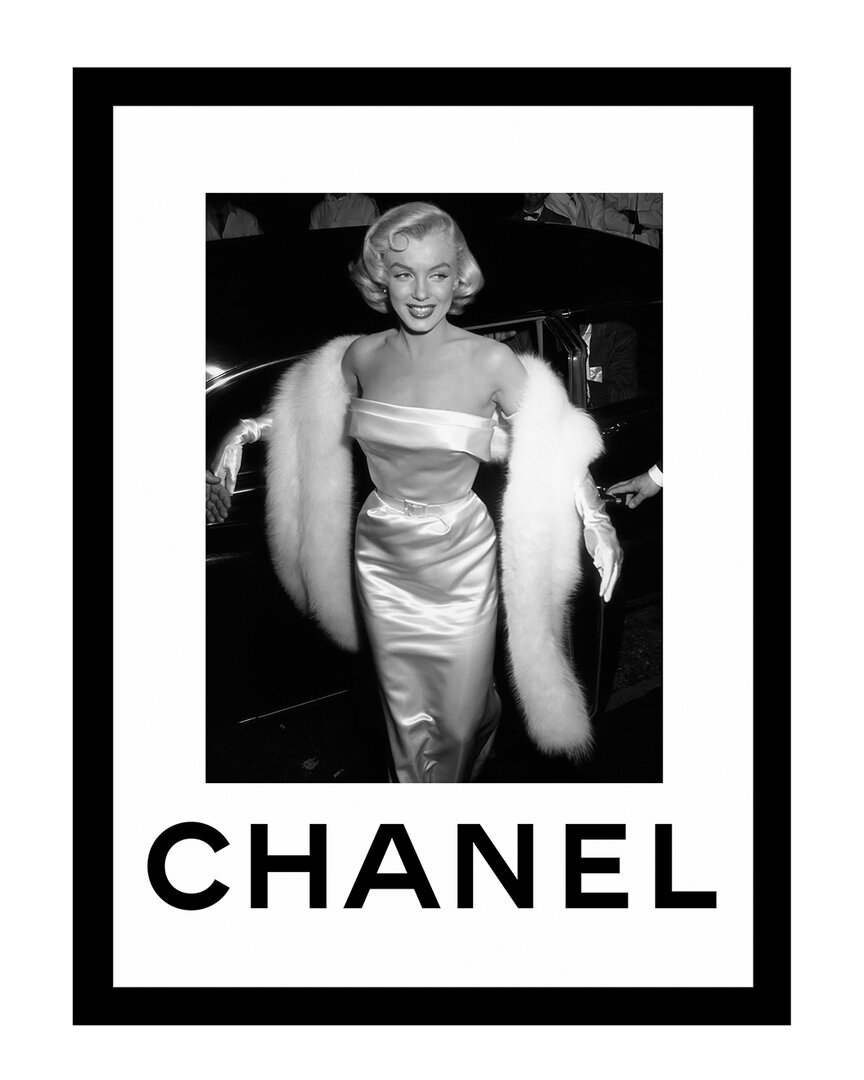 Fairchild Paris Chanel Marilyn Monroe In Fur Wall Art