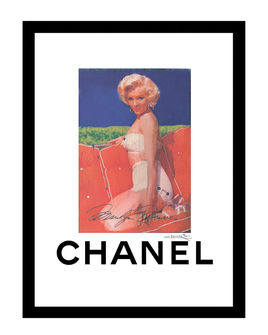 Fairchild Paris Vintage Chanel Marilyn Monroe Wall Art