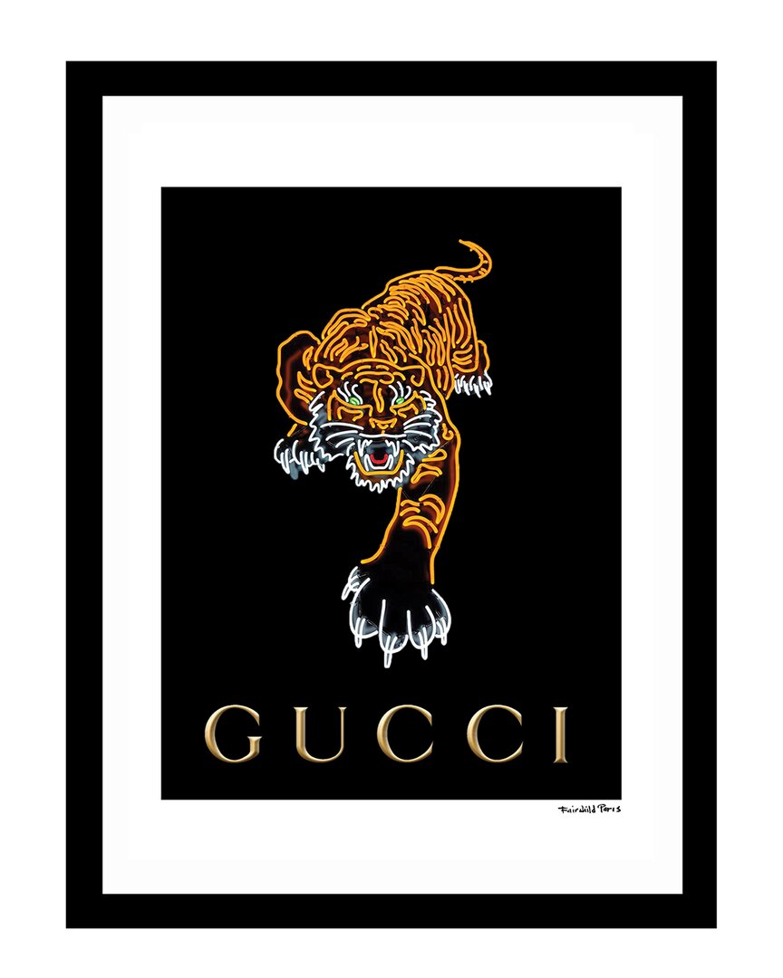 Fairchild Paris Gucci Logo Wall Art