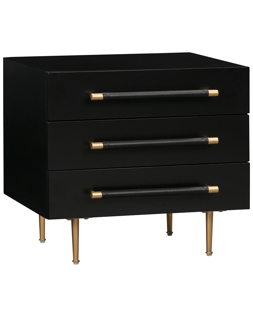 Tov Trident Black Nightstand