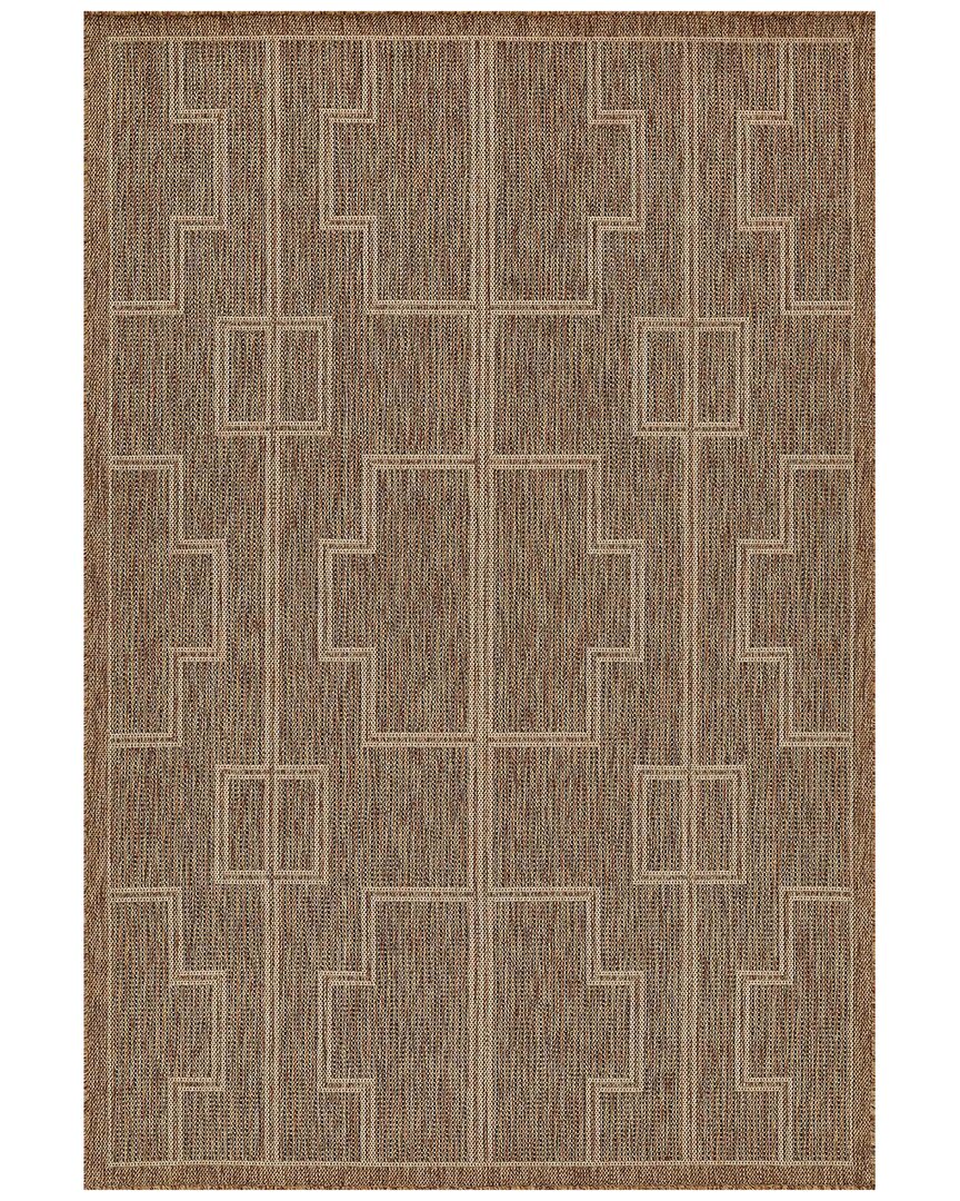 Ecarpet Hampton Transitional Area Rug In Brown