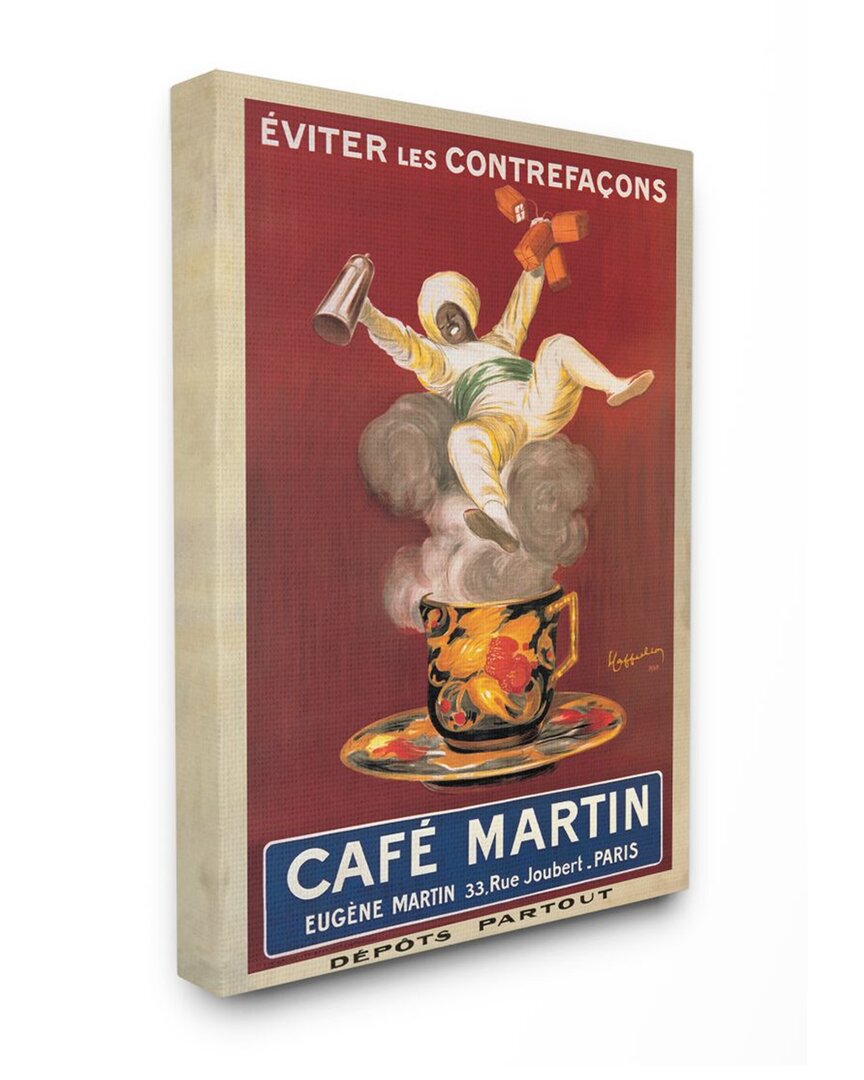 Stupell Cafe Martin Vintage Poster Design Wall Art
