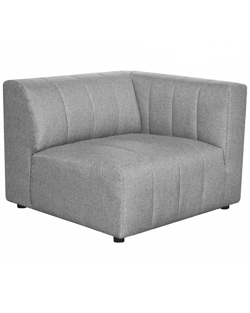 Moe's Home Collection Lyric Right Armchair In Grey