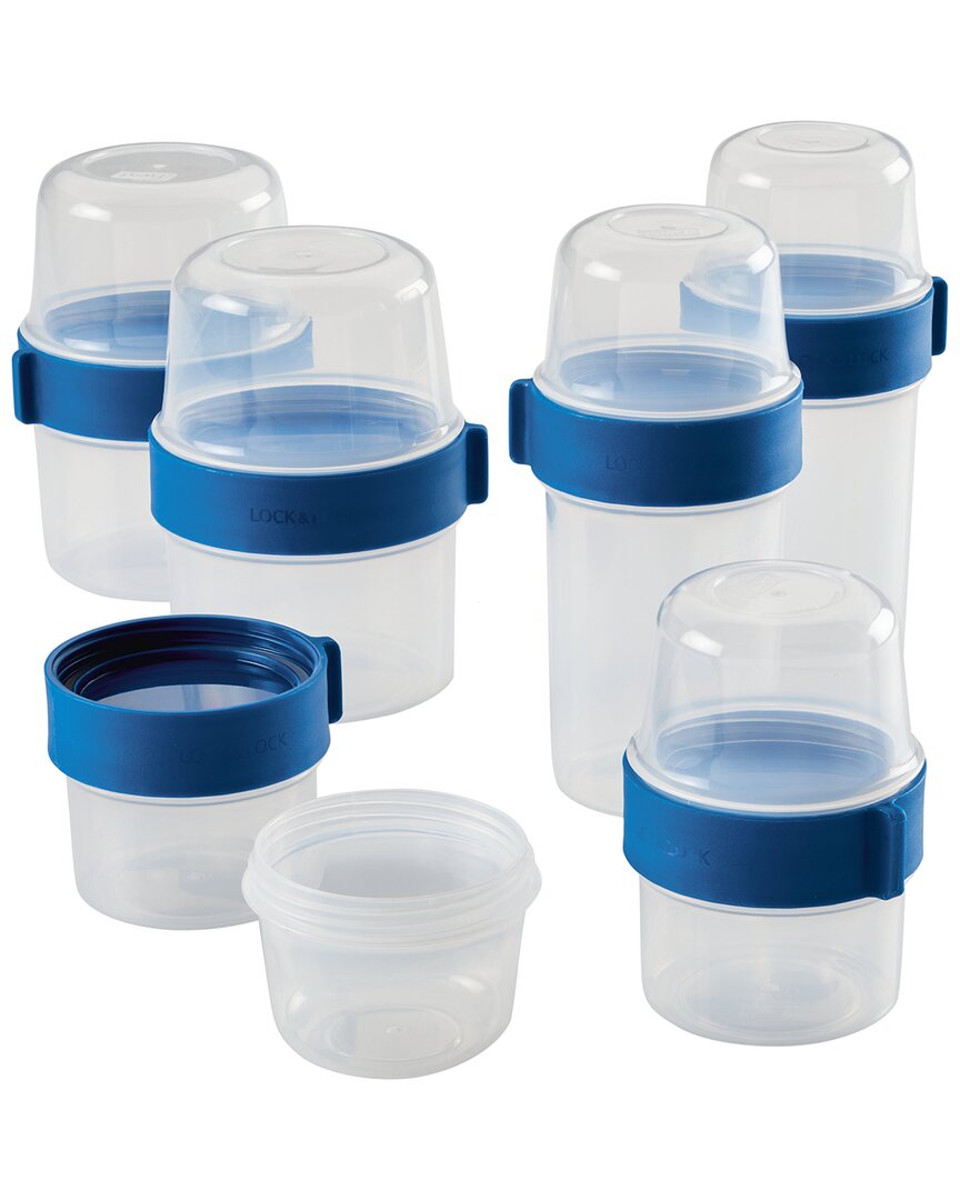 Lock & Lock Locknlock Two Way 12pc Food Storage Container Set In Clear