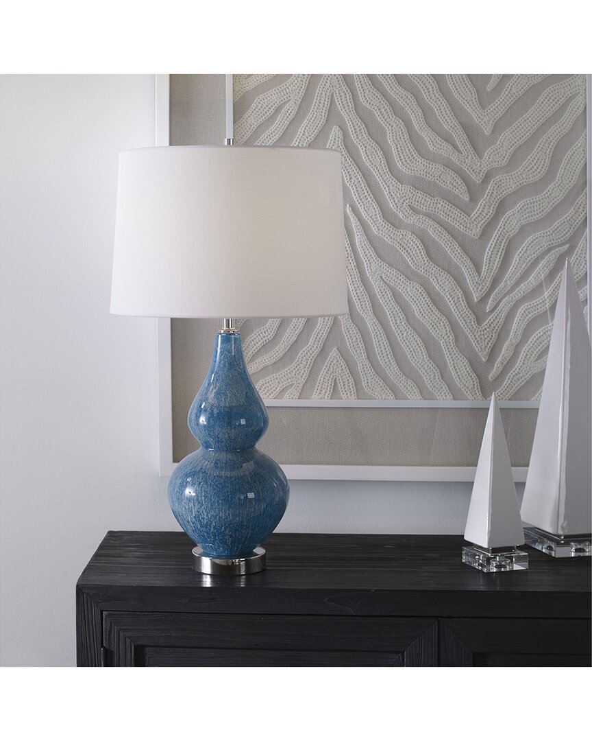 Uttermost Avalon Table Lamp In Blue