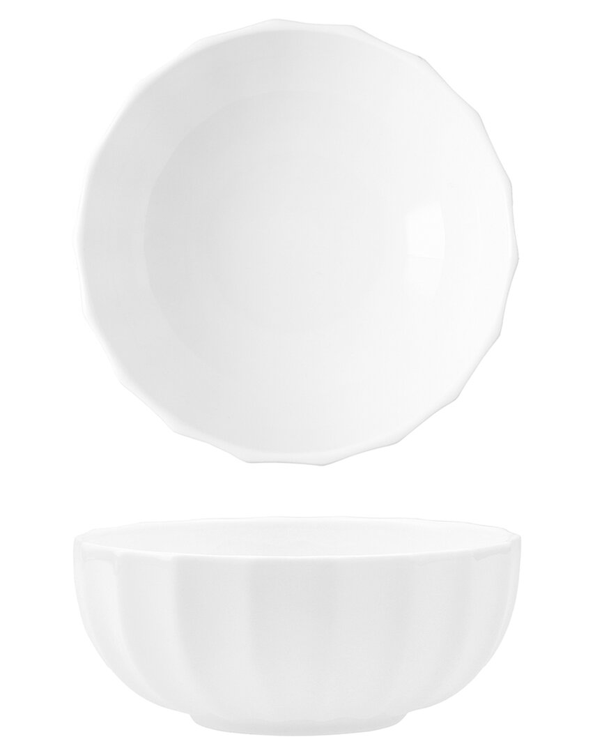 Fortessa Bloom Bone China 4.7in 11oz Bowl