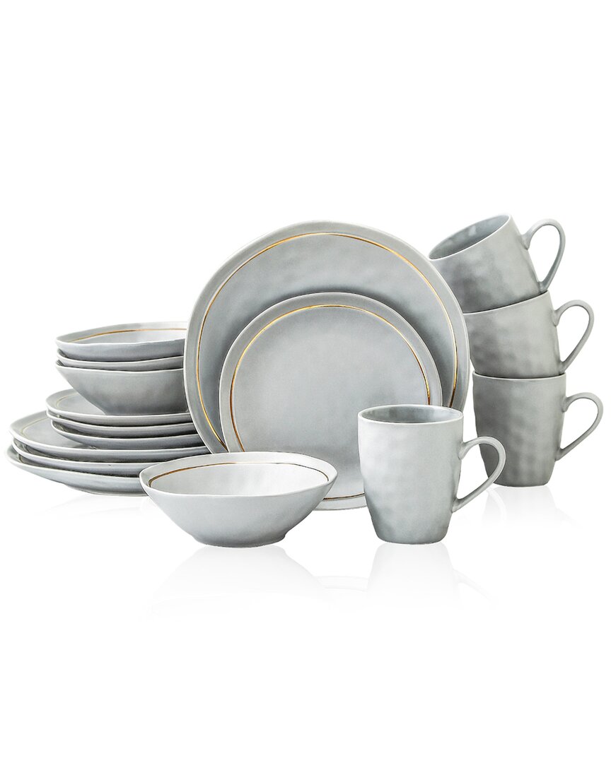 Stone Lain Clara 16pc Porcelain Dinnerware Set