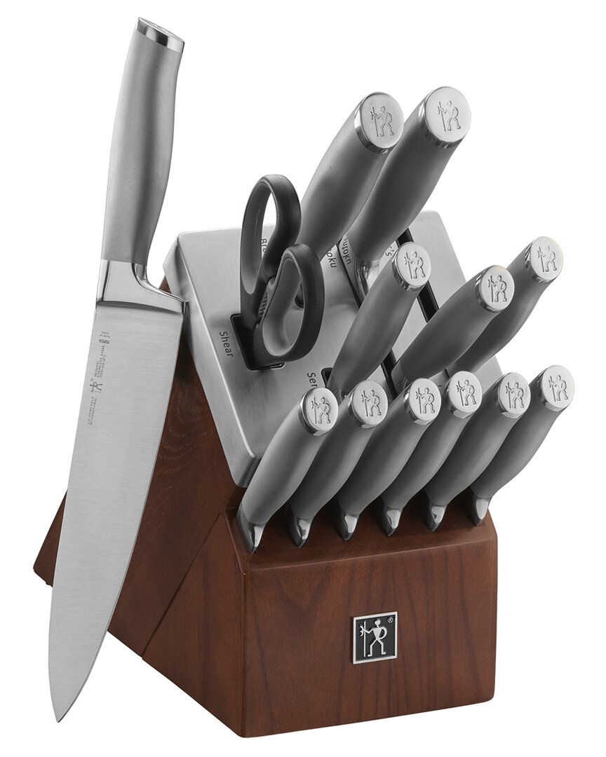 ZWILLING J.A. HENCKELS HENCKELS MODERNIST 14PC SELF-SHARPENING KNIFE SET WITH BLOCK