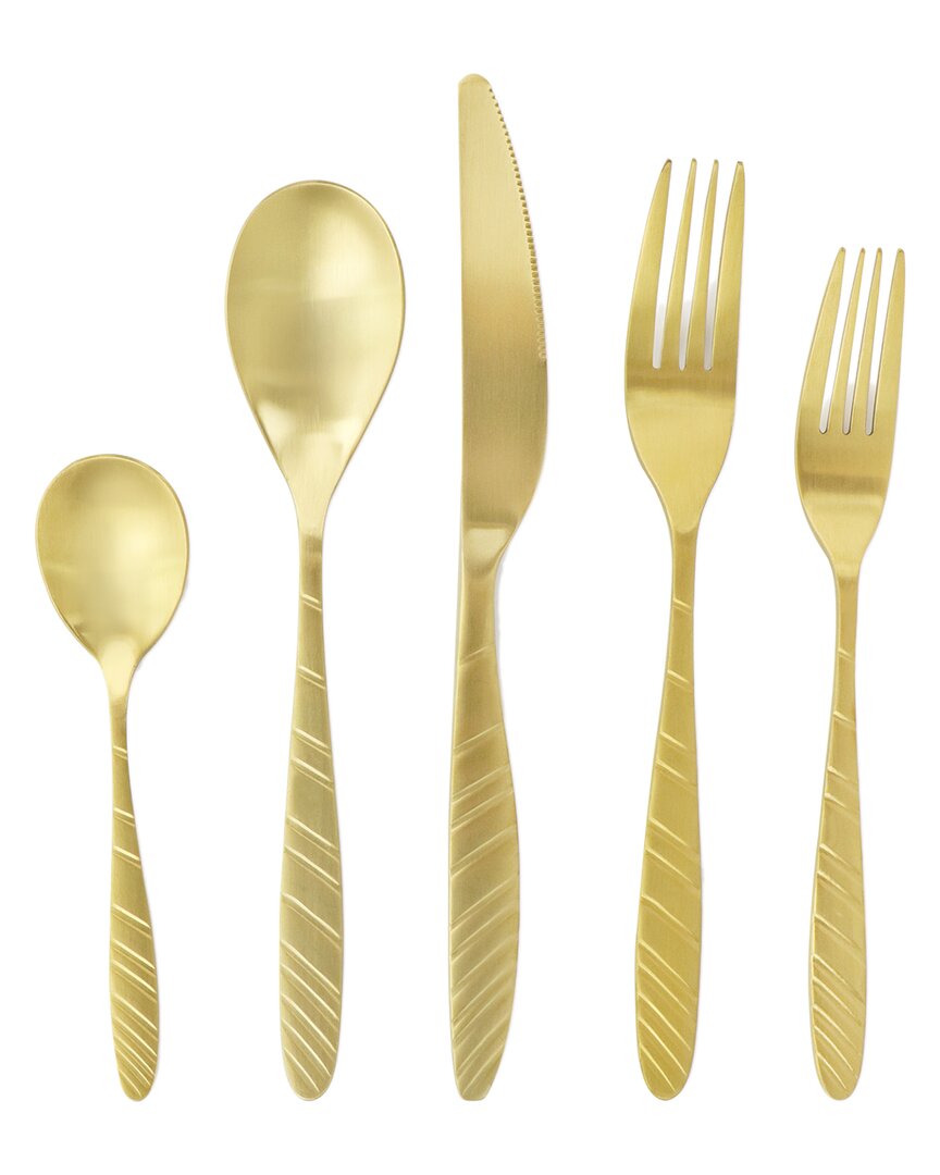 Megachef La Vague 20pc Flatware Set