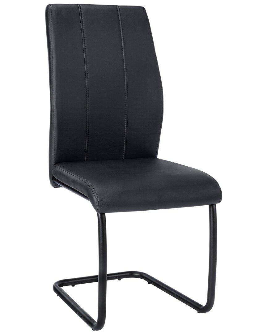 Monarch Specialties Set Of 2 Dining Chairs In Black
