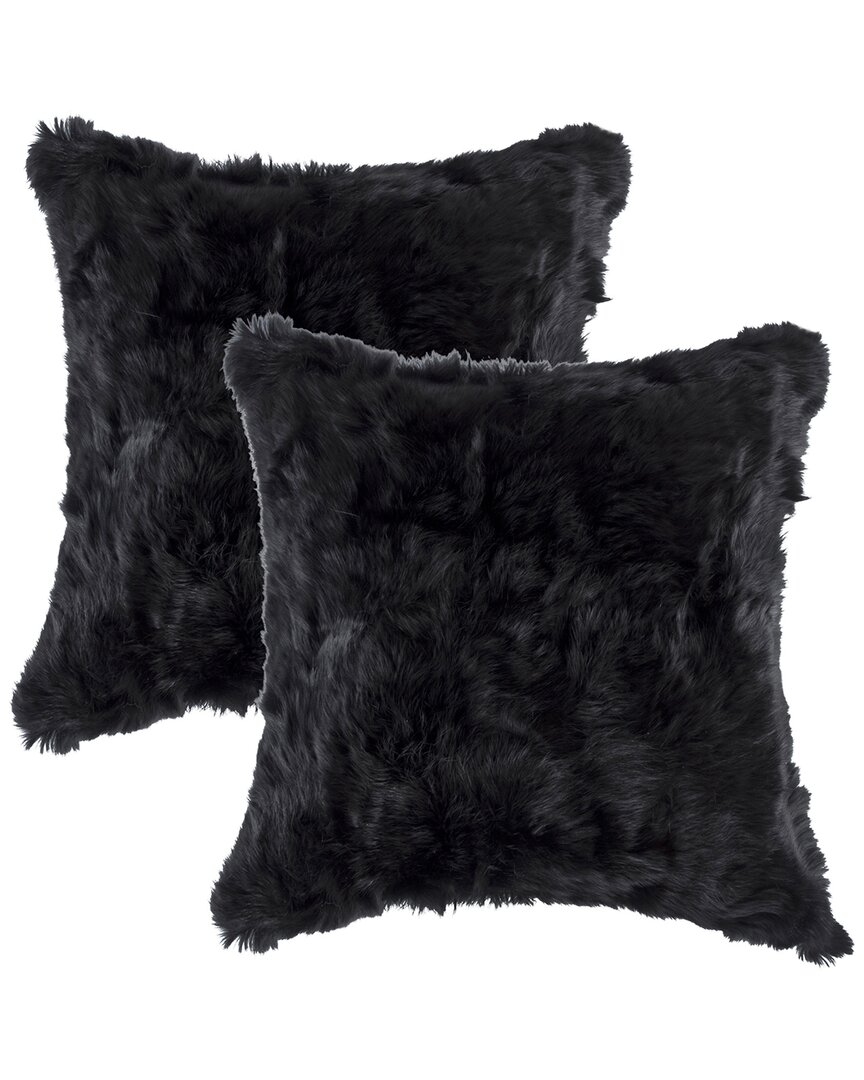 Lifestyle Brands 2pk Pillows In Black
