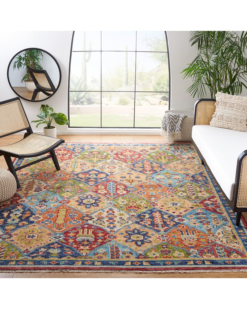 Safavieh Samarkand Hand-knotted Rug In Blue
