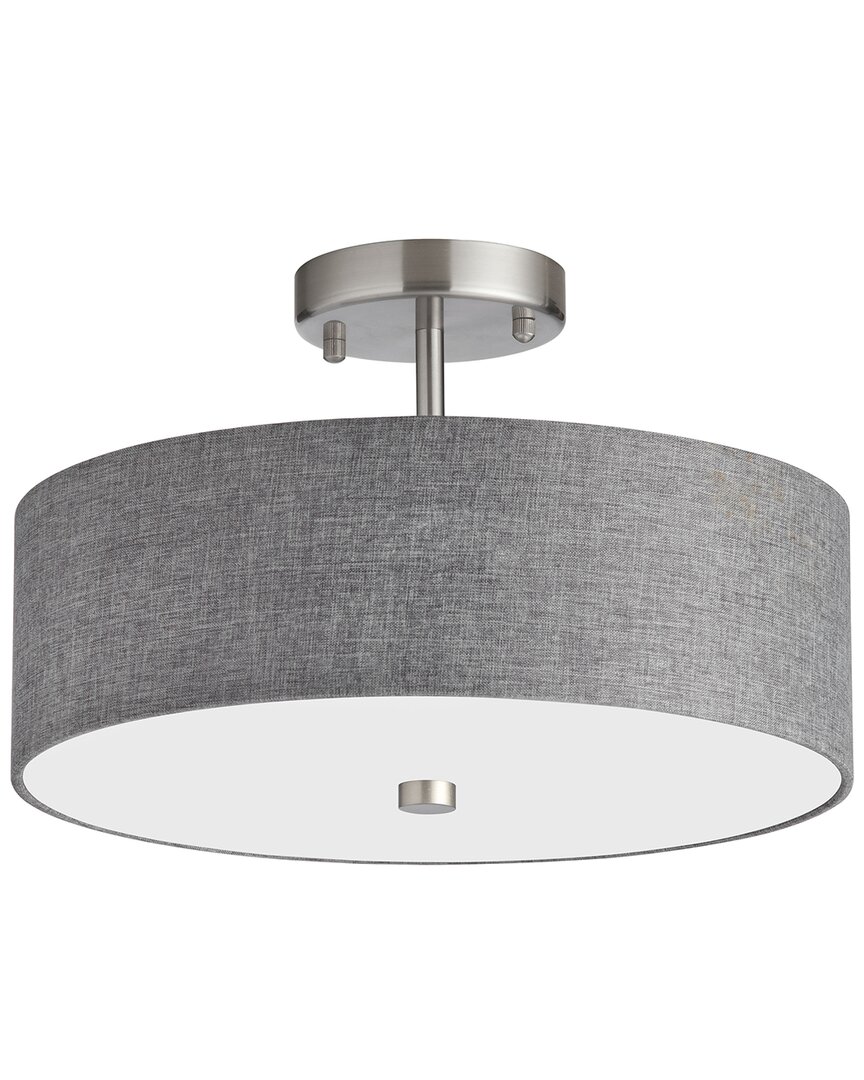 Dainolite Everly 3-light Semi-flush Mount