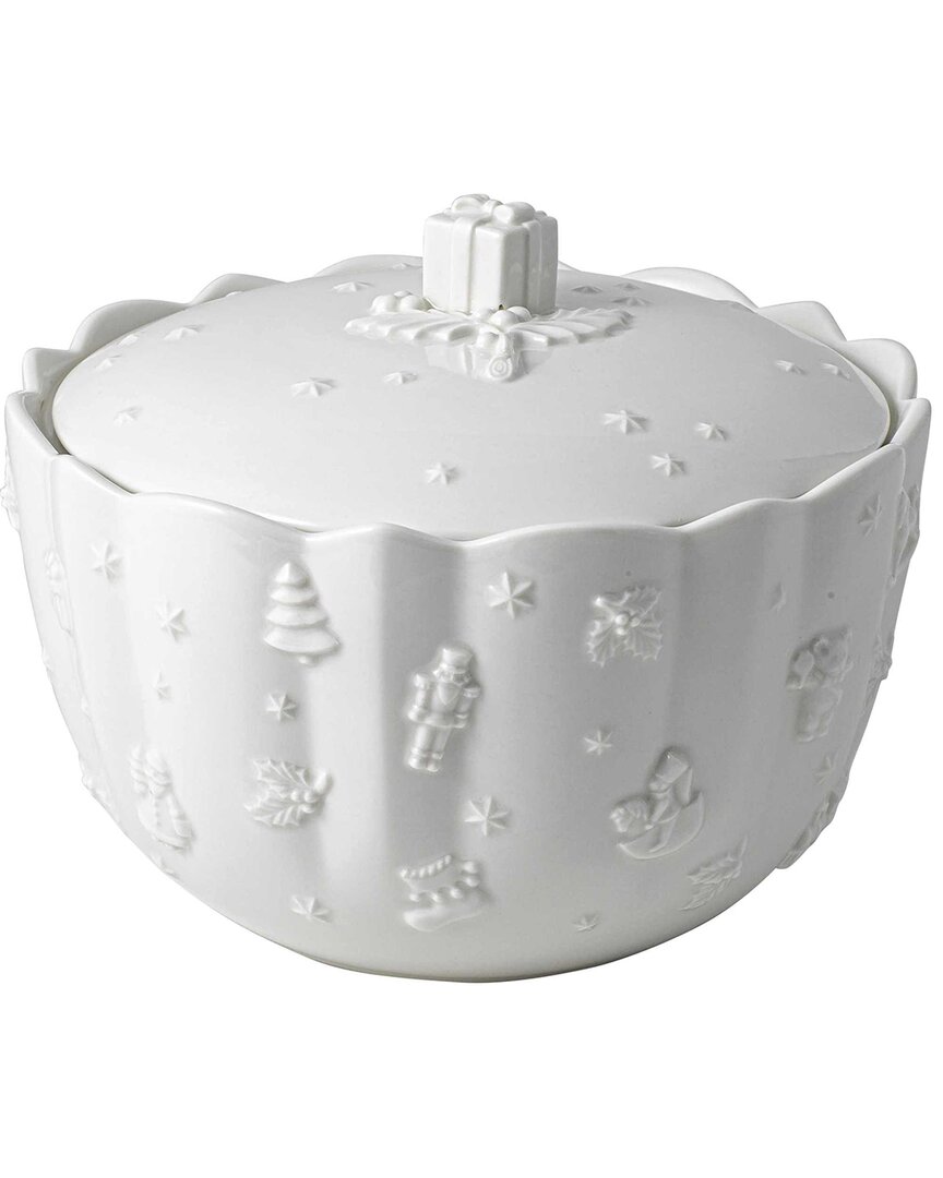 Villeroy & Boch Toy's Delight Royal Classic Biscuit Box In White