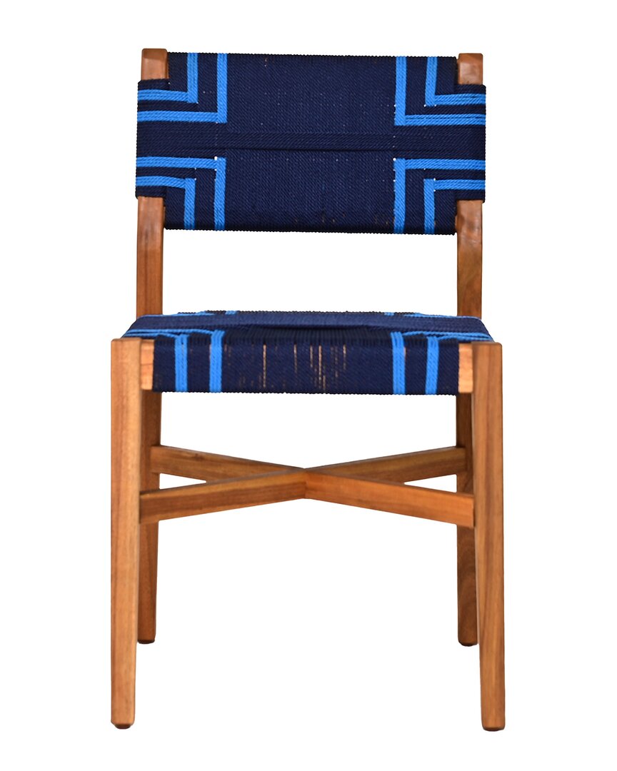 Zuo Modern Serene Dining Chair In Blue