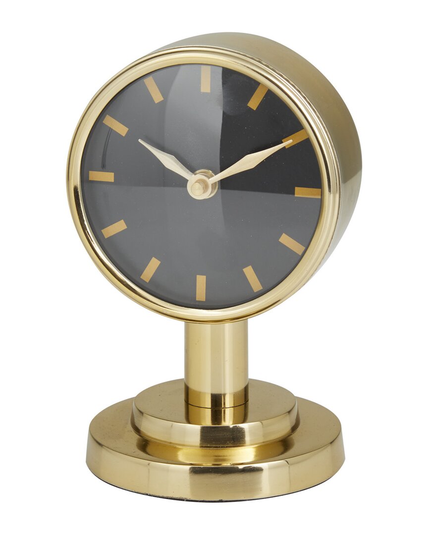 Peyton Lane Stainless Steel Modern Clock