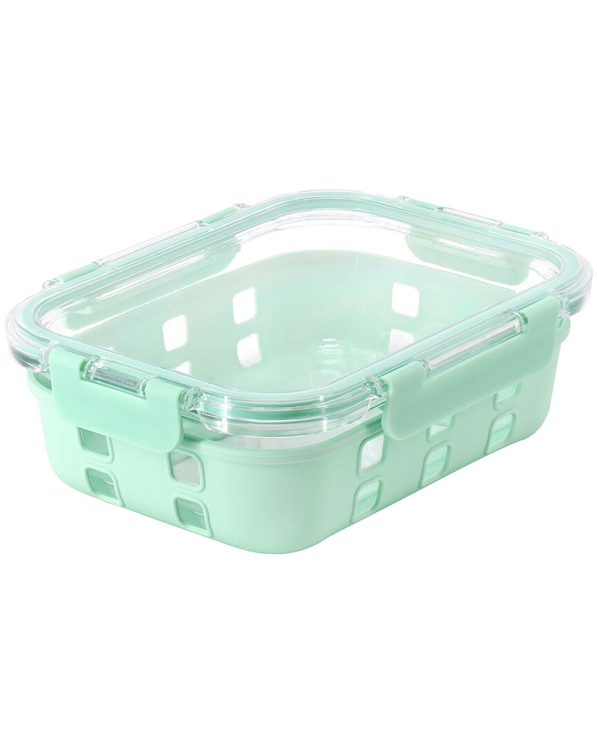 Martha Stewart 35oz Glass Container With Snap-on Lid