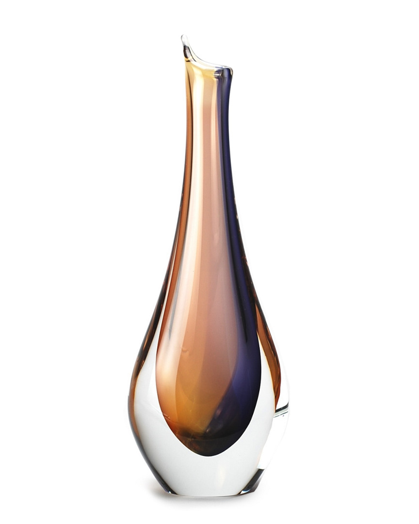 Murano Art Collection Glass Piemonte Vase