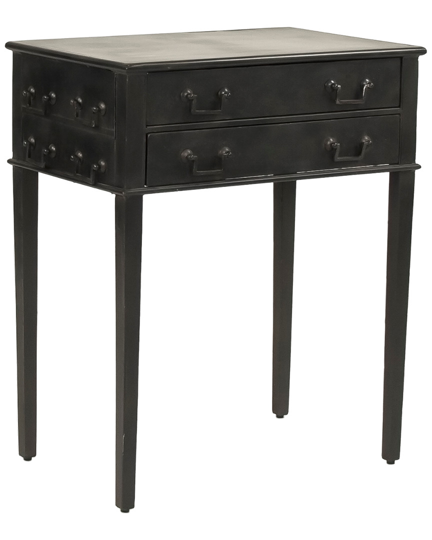Zentique Delane Metal Table In Black