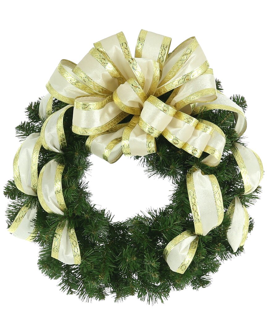 Creative Displays 22in Holiday Wreath In Green