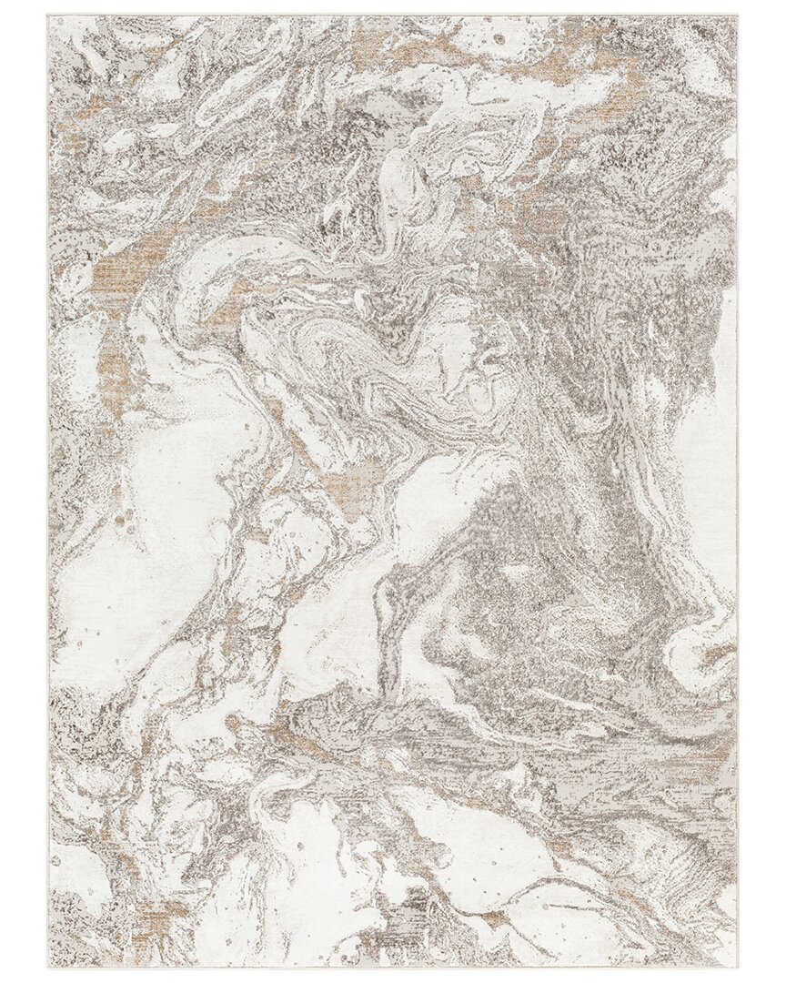 Surya Allegro Polyester Rug In Grey