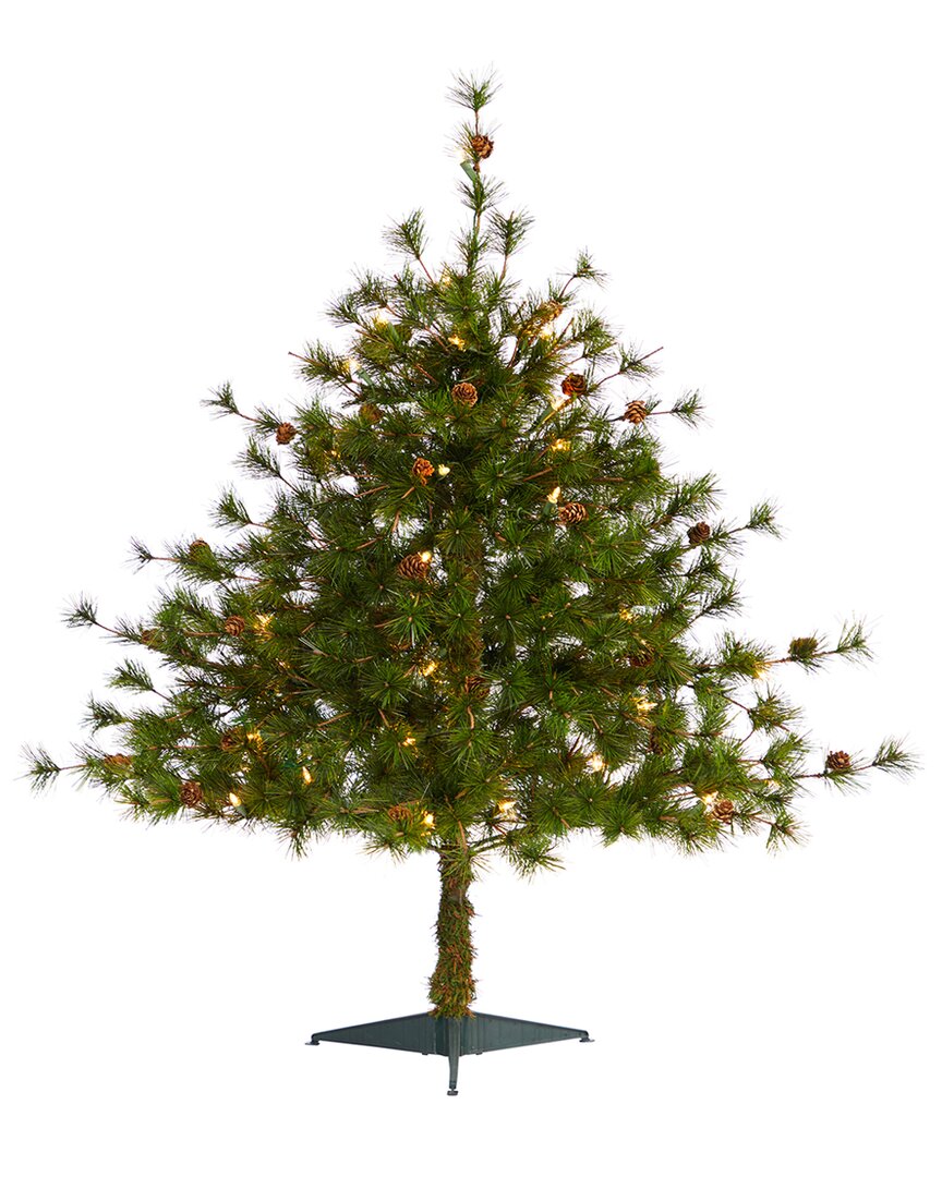 Nearly Natural 3ft Colorado Mountain Pine Artificial Christmas Tree In Green