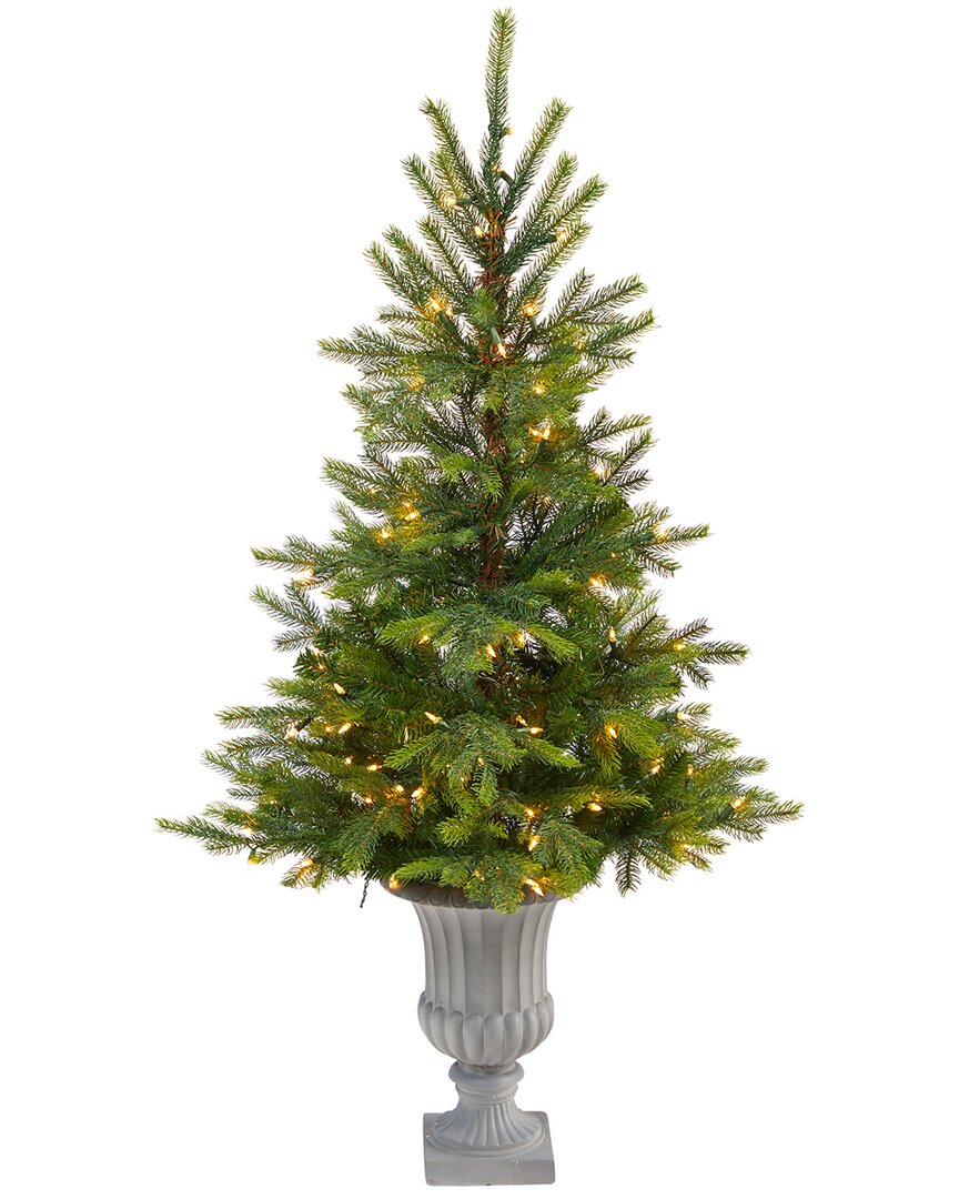 Nearly Natural 56in North Carolina Spruce Artificial Christmas Tree In Green
