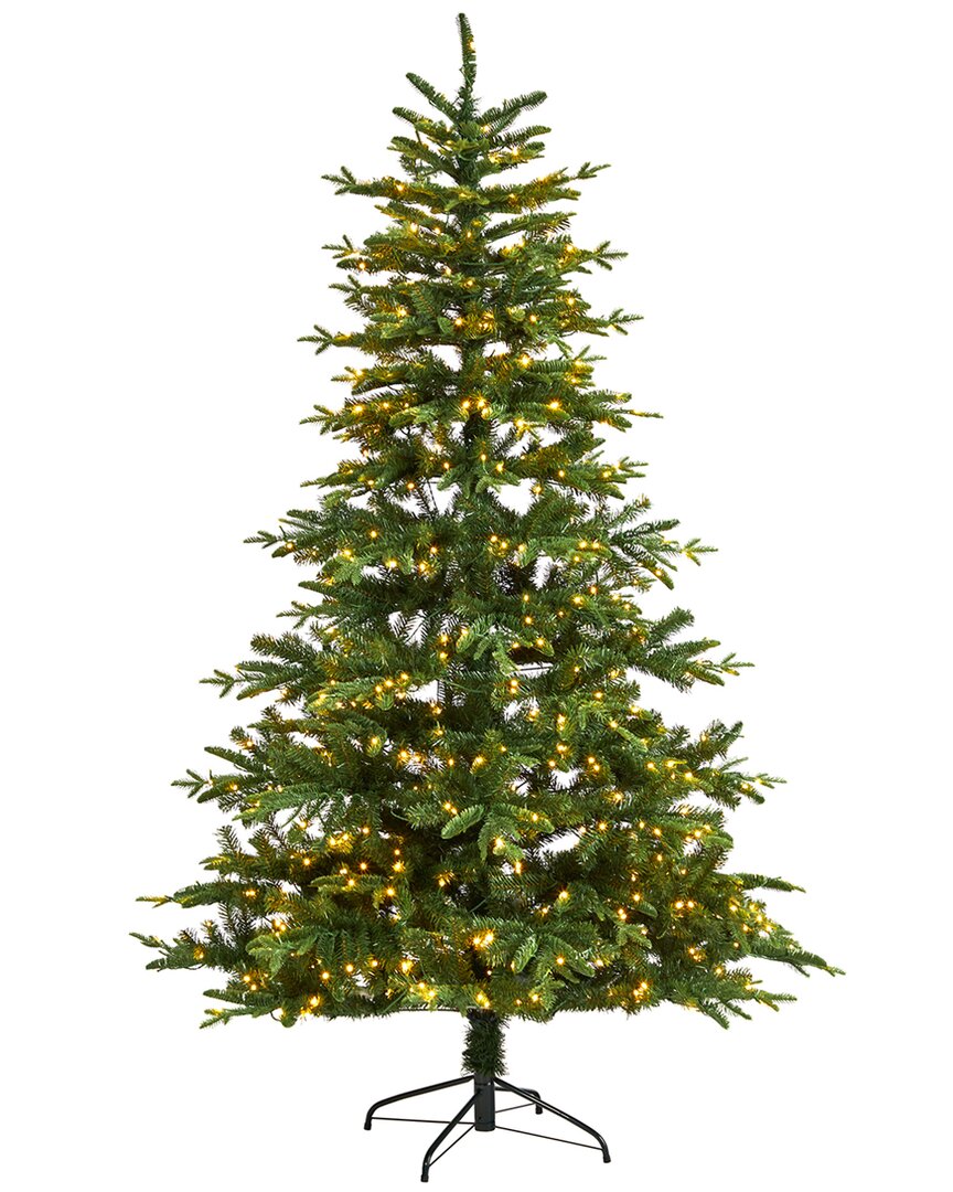 Nearly Natural 7ft Montreal Spruce Artificial Christmas Tree In Green
