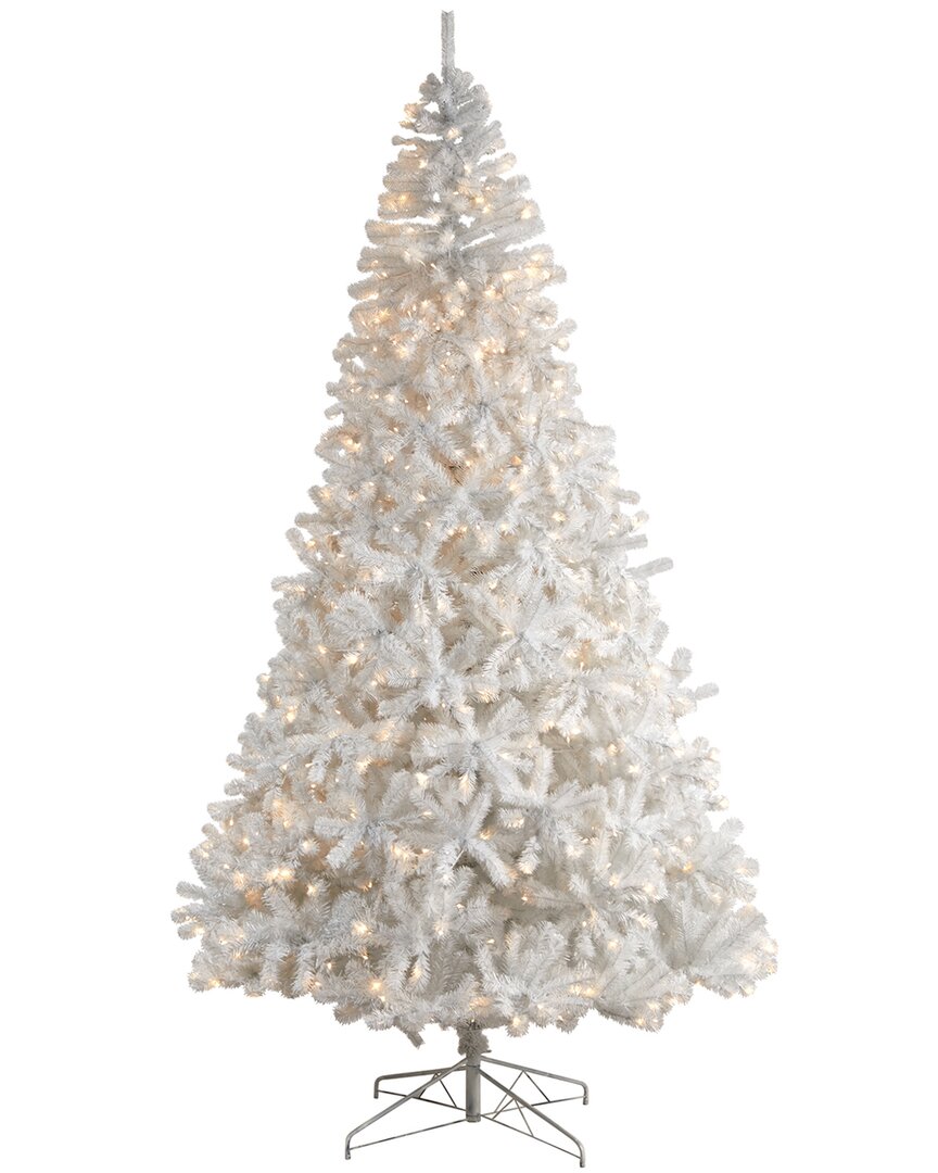 Nearly Natural 10ft White Artificial Christmas Tree