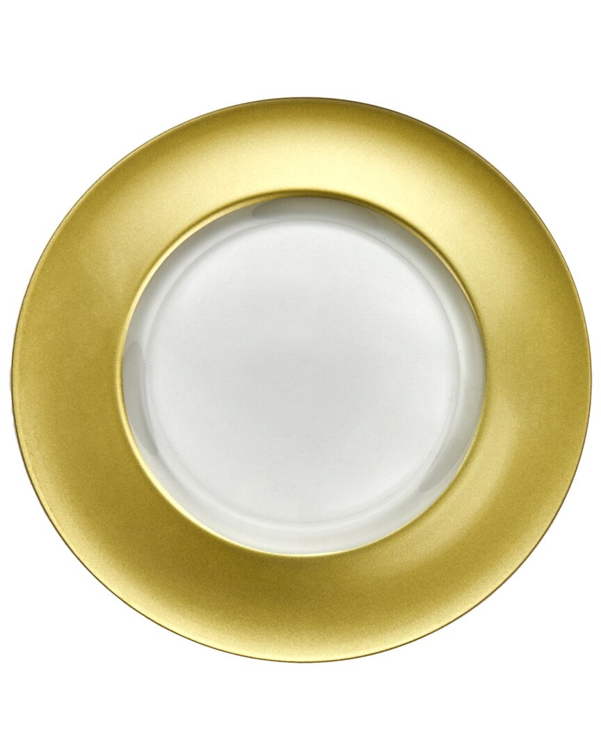 Godinger Atlura Gold Charger Plate