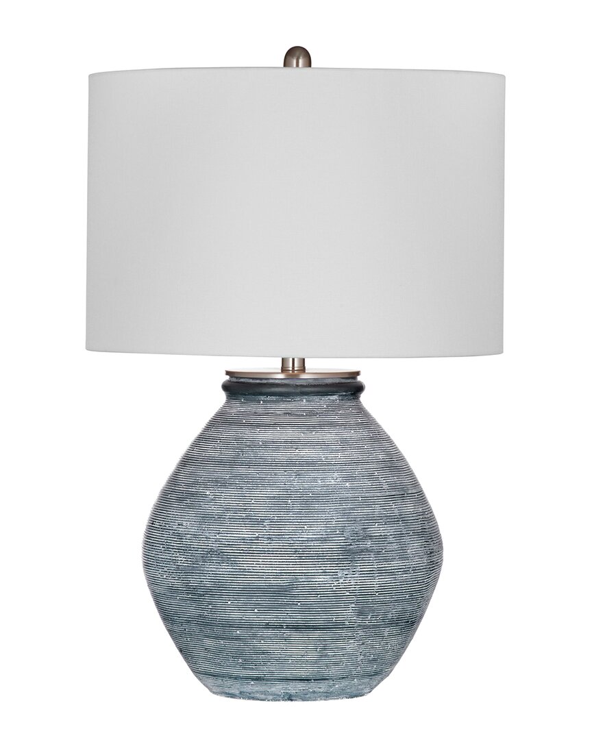 Bassett Mirror Midlands Table Lamp In Blue