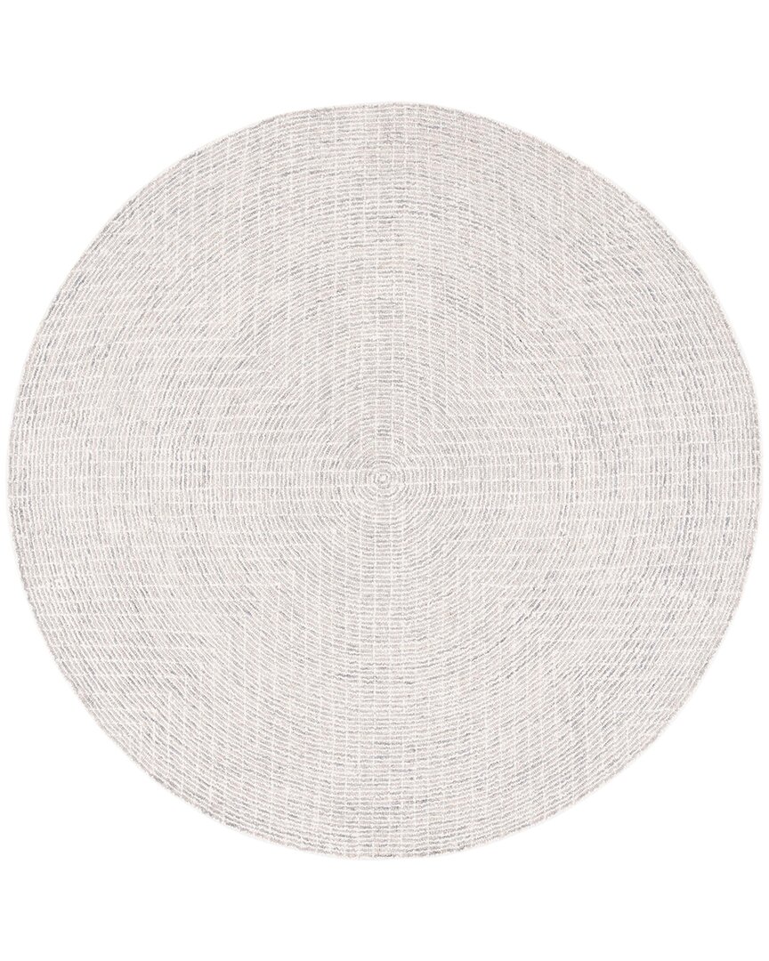 Safavieh Abstract Wool-blend Rug In Grey