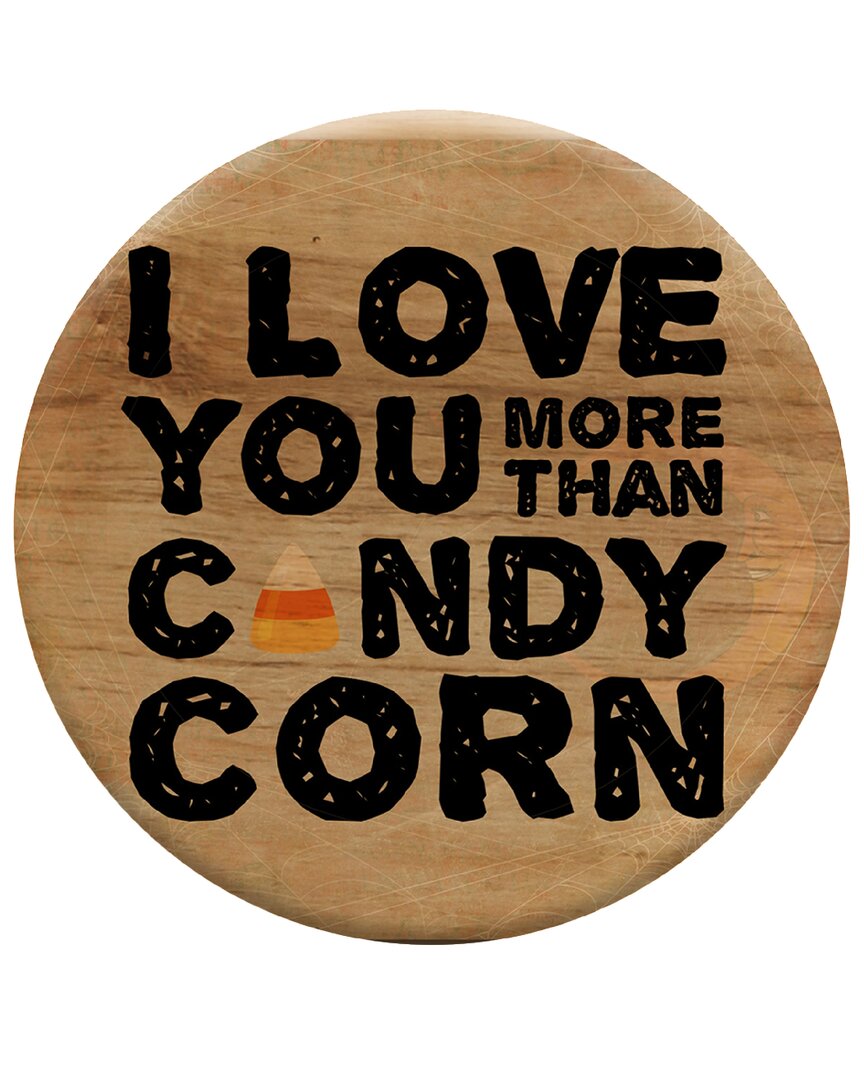Shop Courtside Market Wall Decor Courtside Market I Love You More Than Candy Artboard In Multicolor