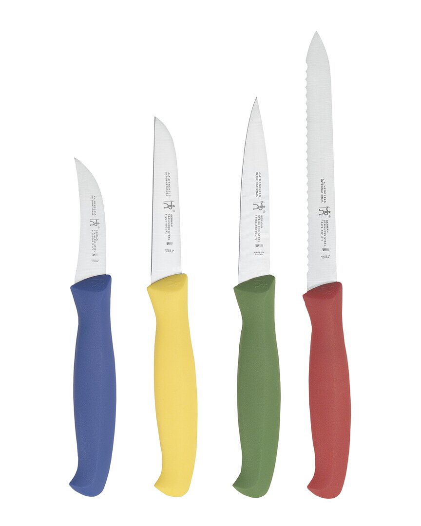 ZWILLING J.A. HENCKELS HENCKELS 4PC PARING KNIFE SET