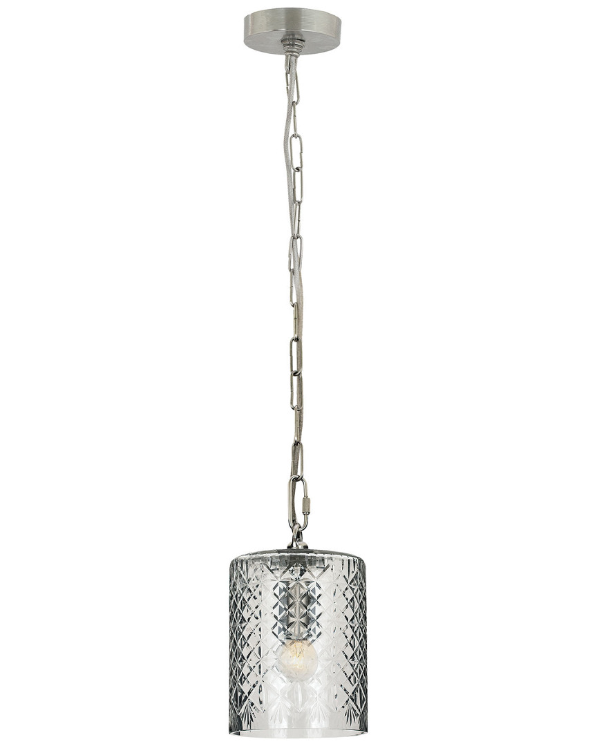 Artistic Home & Lighting 1-light Cut Scales Pendant